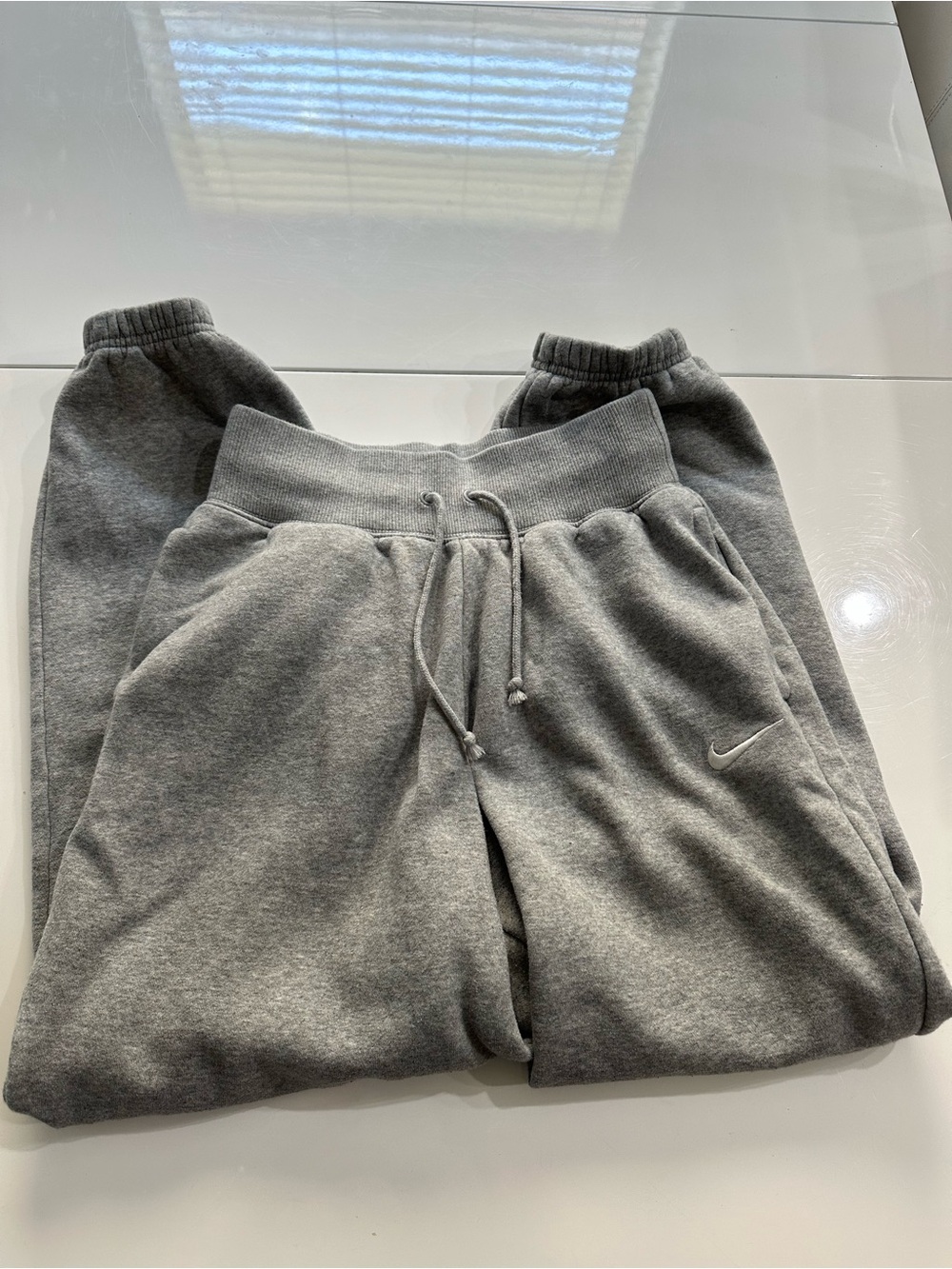 Nike Women's Phoenix Fleece High Waisted Oversized Jogger Sweatpants Size XS